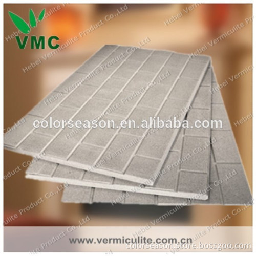 Vermiculite acoustic panel fireproof board